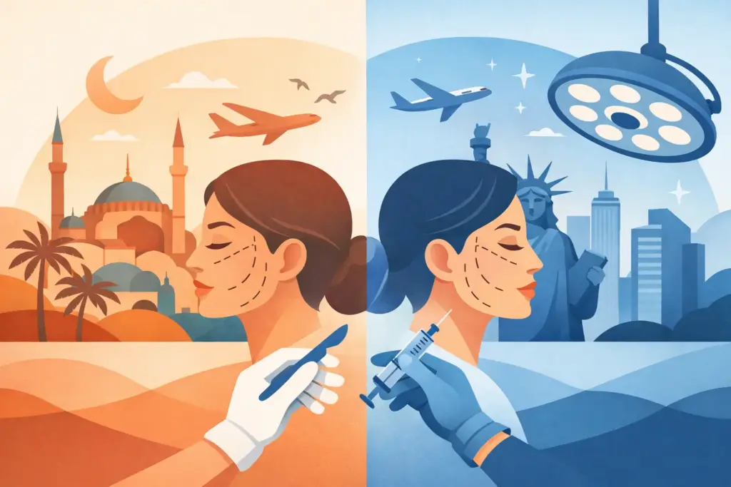 Plastic Surgery in Turkey vs USA