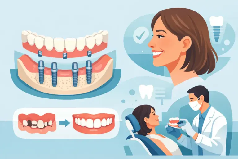 How All on 4 Works for Full Smile Repair